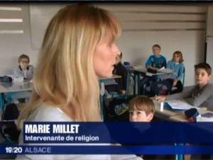 La religion à l’école au JT de France3